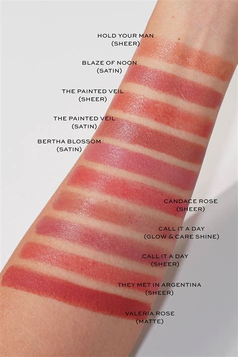 new gucci lipstick swatches|Best Gucci Lipsticks Guide .